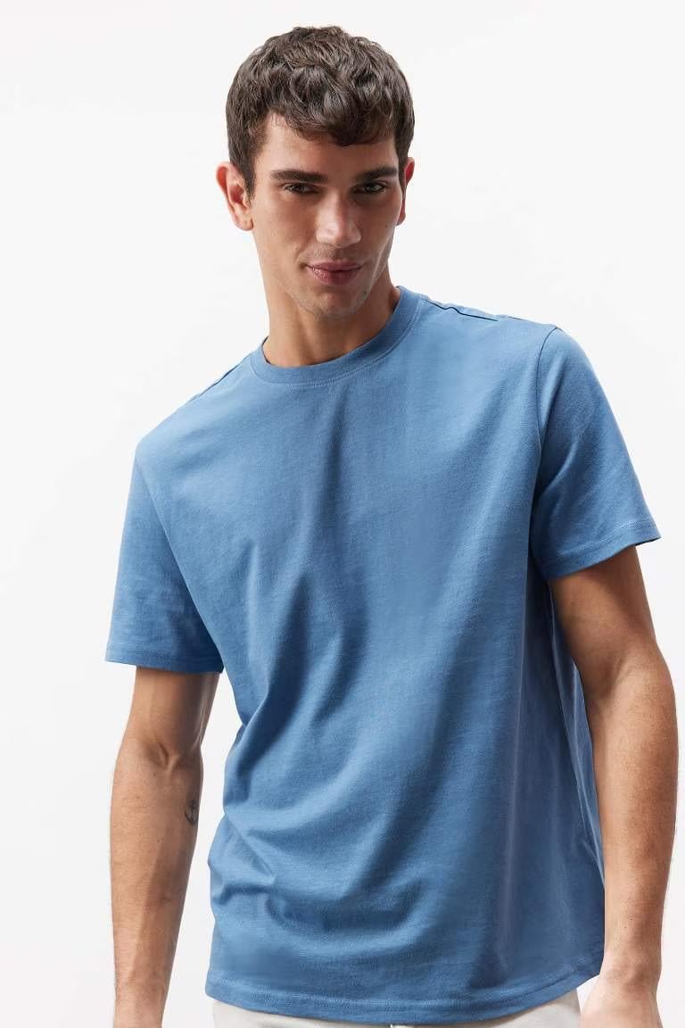 Defacto Erkek  T-shirt V7699AZ/IN195