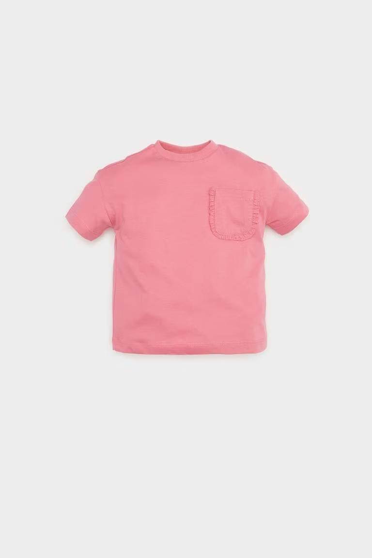 Defacto Kız Bebek Kısa Kol T-shirt B7543A5/PN280