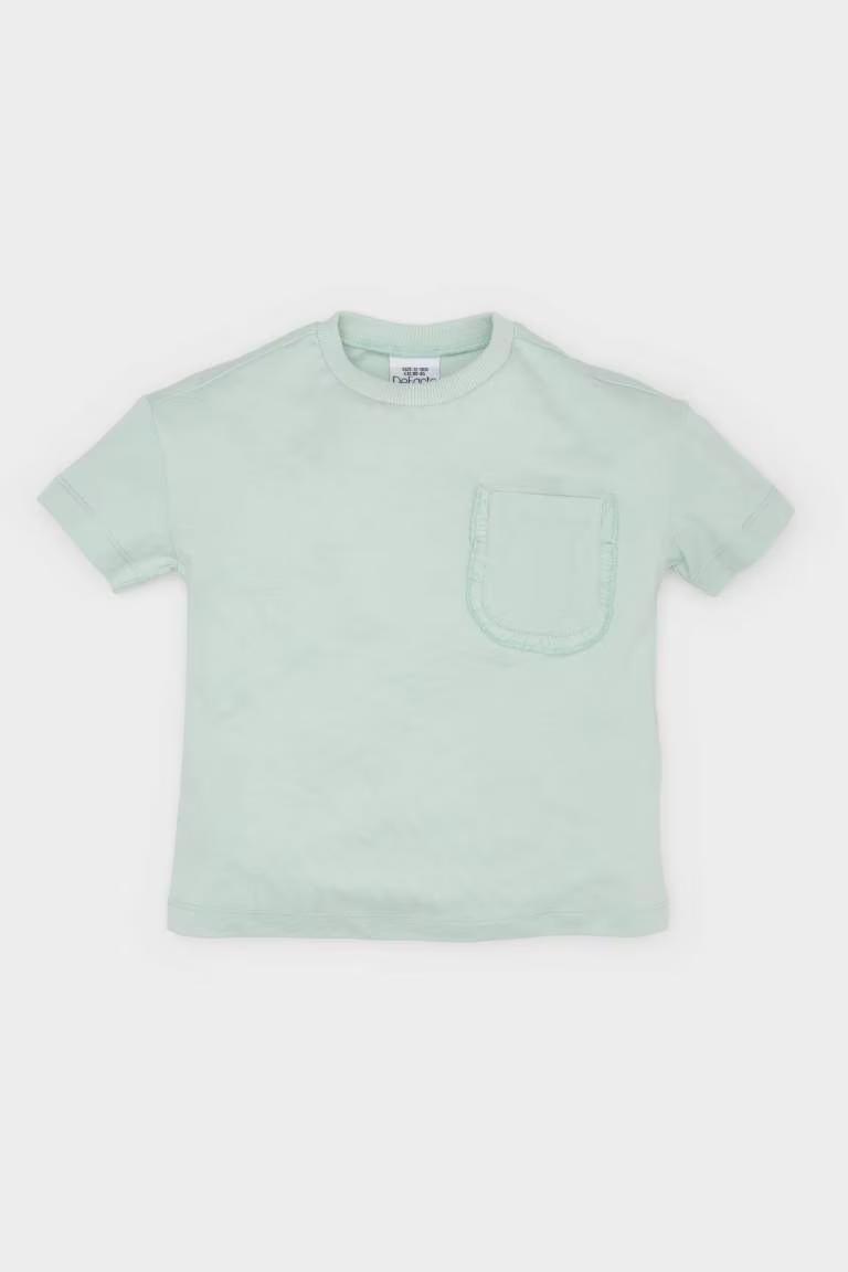 Defacto Kız Bebek Kısa Kol T-shirt B7543A5/GN1114
