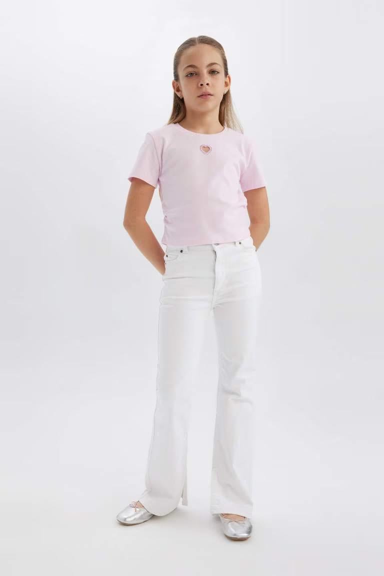 Defacto Kız Çocuk  Jean Pantolon D7099A8/WT34