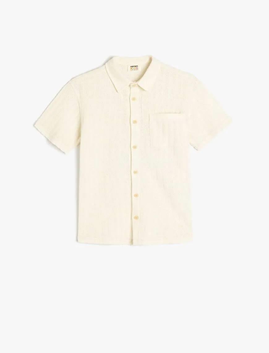 Koton Erkek Çocuk Kısa kol T-shirt 5SKB10220TK