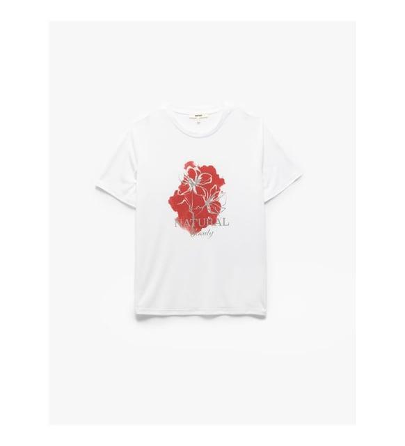 Koton Kadın Kısa Kol T-shirt 5SAK50180EK