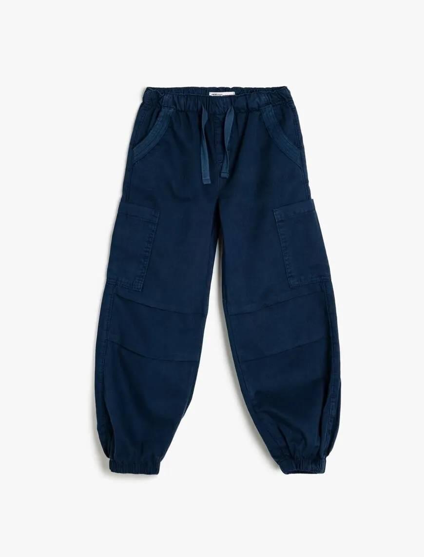 Koton Kız Çocuk Jean Pantolon 5SKG40061AD