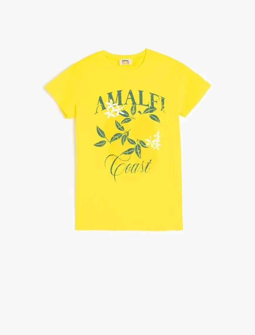Koton Kız Çocuk Kısa Kol T-shirt 5SKG10271AK