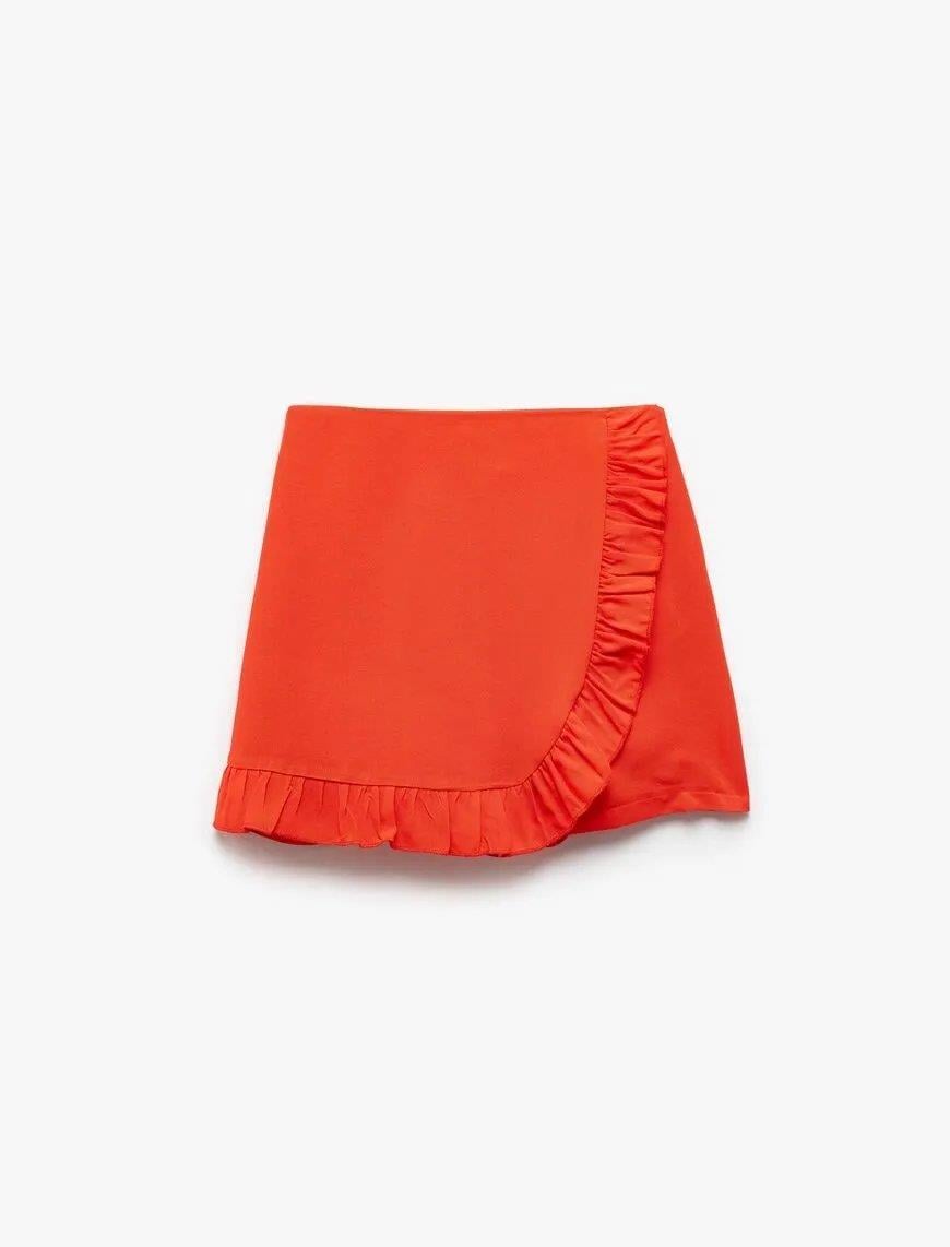 Koton Kız Çocuk Kot&Kanvas Şort 5SKG40079AW