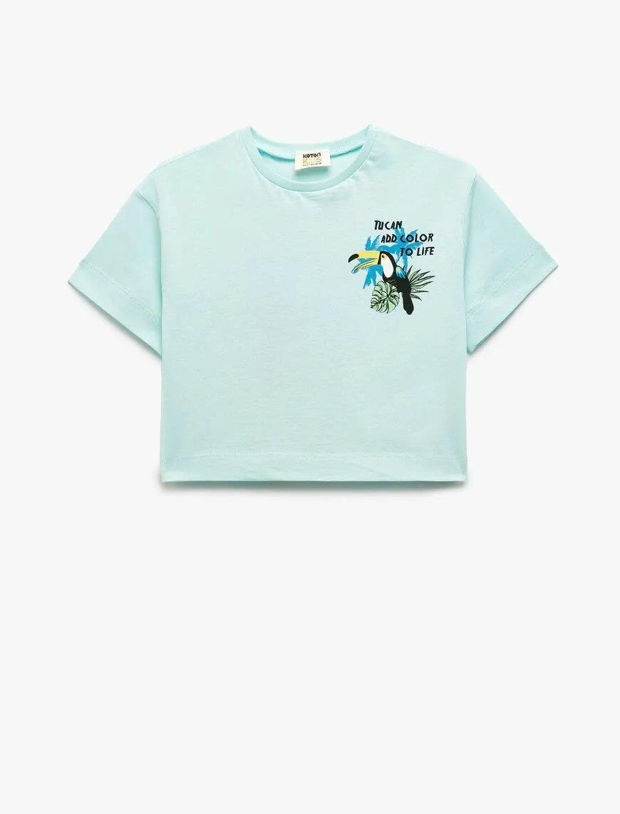 Koton Kız Çocuk T-shirt 5SKG10124AK