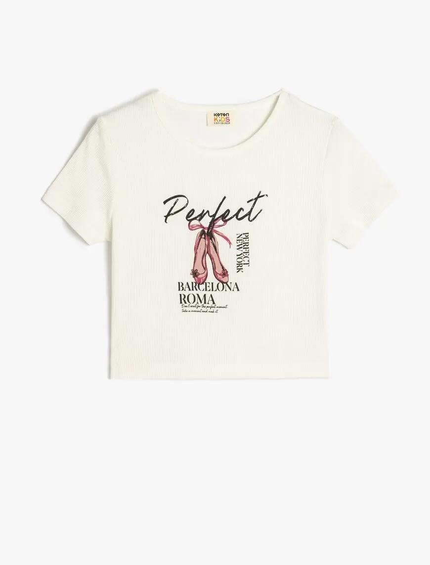 Koton Kız Çocuk T-shirt 5SKG10237AK