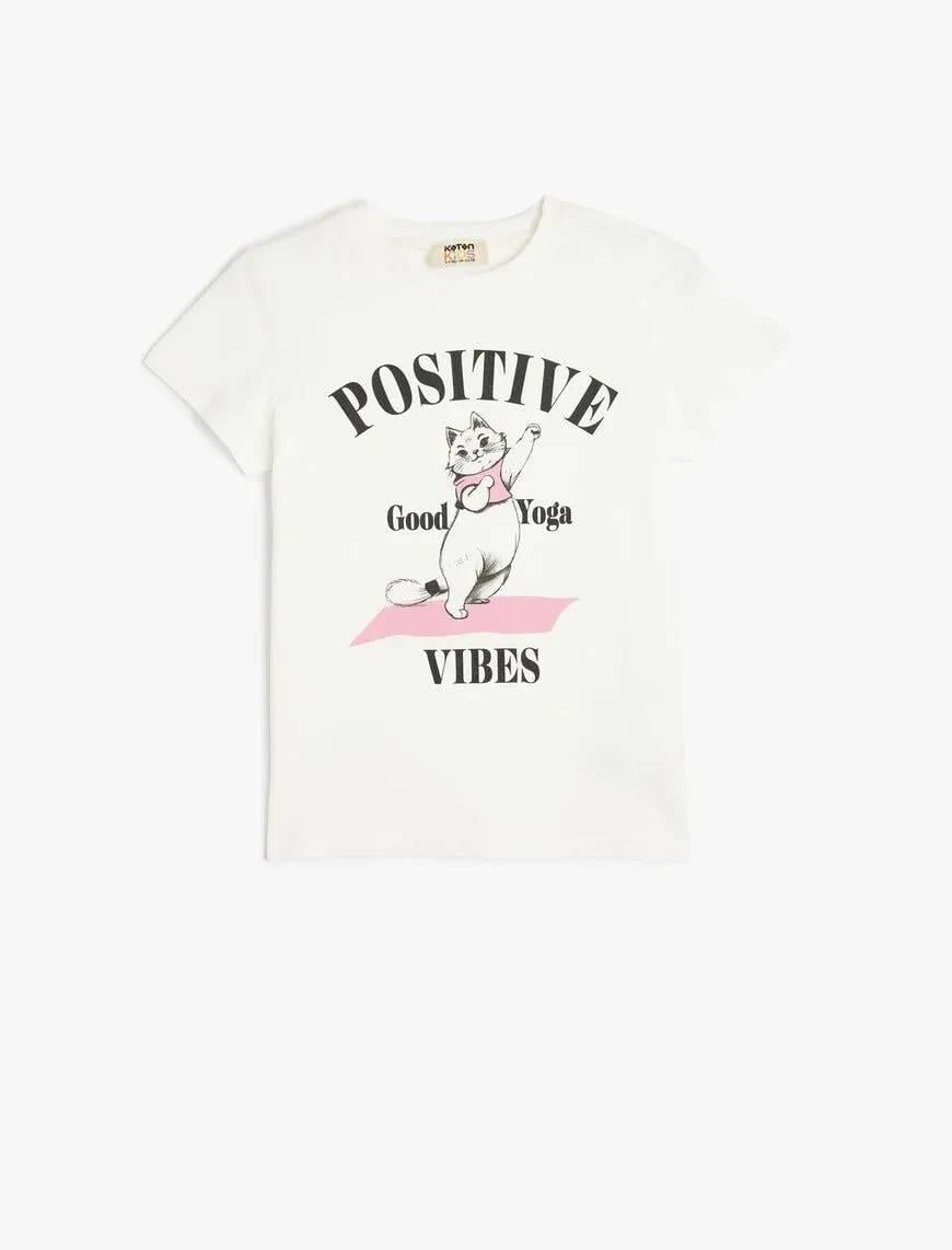 Koton Kız Çocuk T-shirt 5SKG10255AK