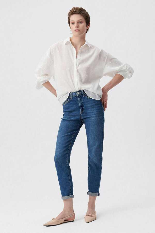 Mavi Star Gold Shap Kadın Jean Pantolon M101077-85261