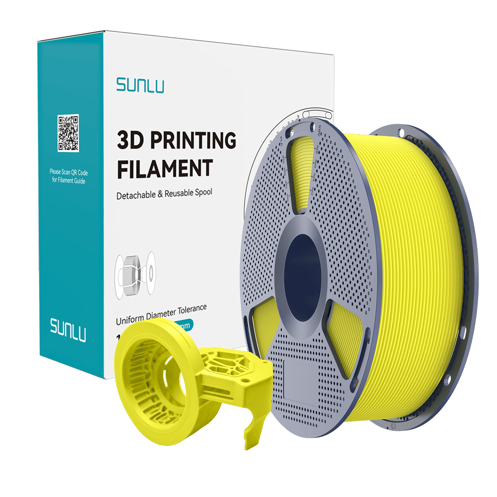 SUNLU High Speed Matte PETG Filament Yellow