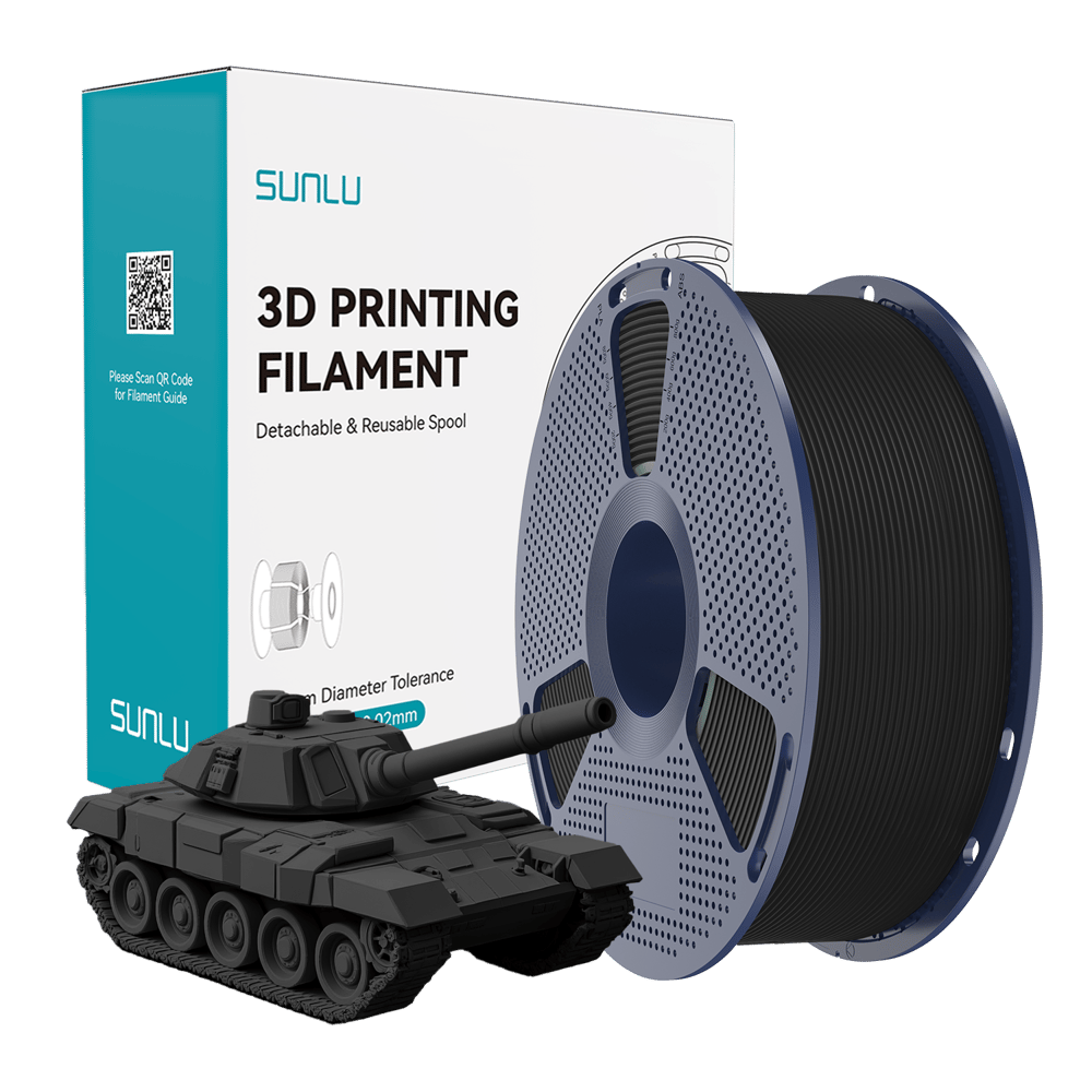 SUNLU High Speed PLA+ Filament Black