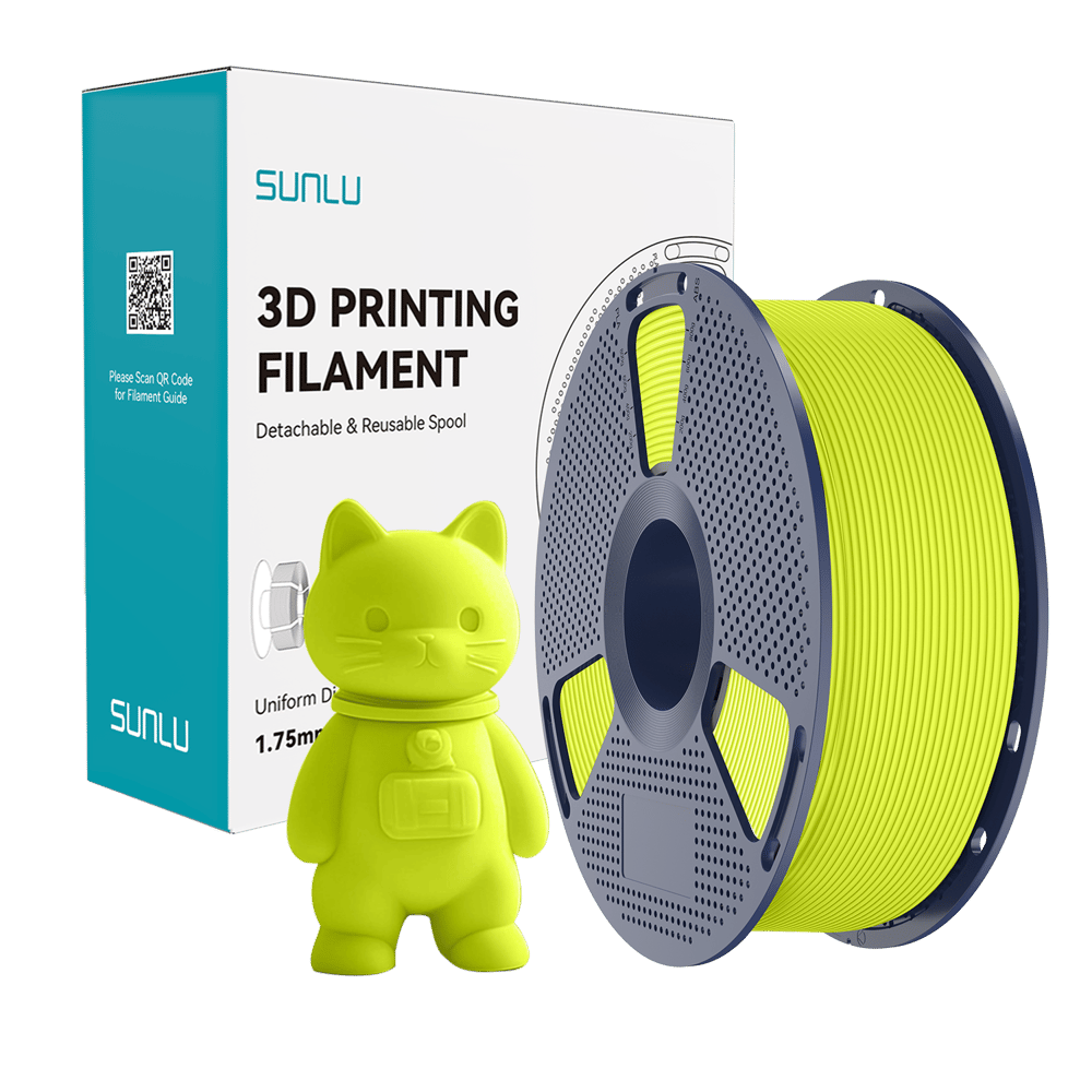 SUNLU Matte PLA Filament Bright Yellow