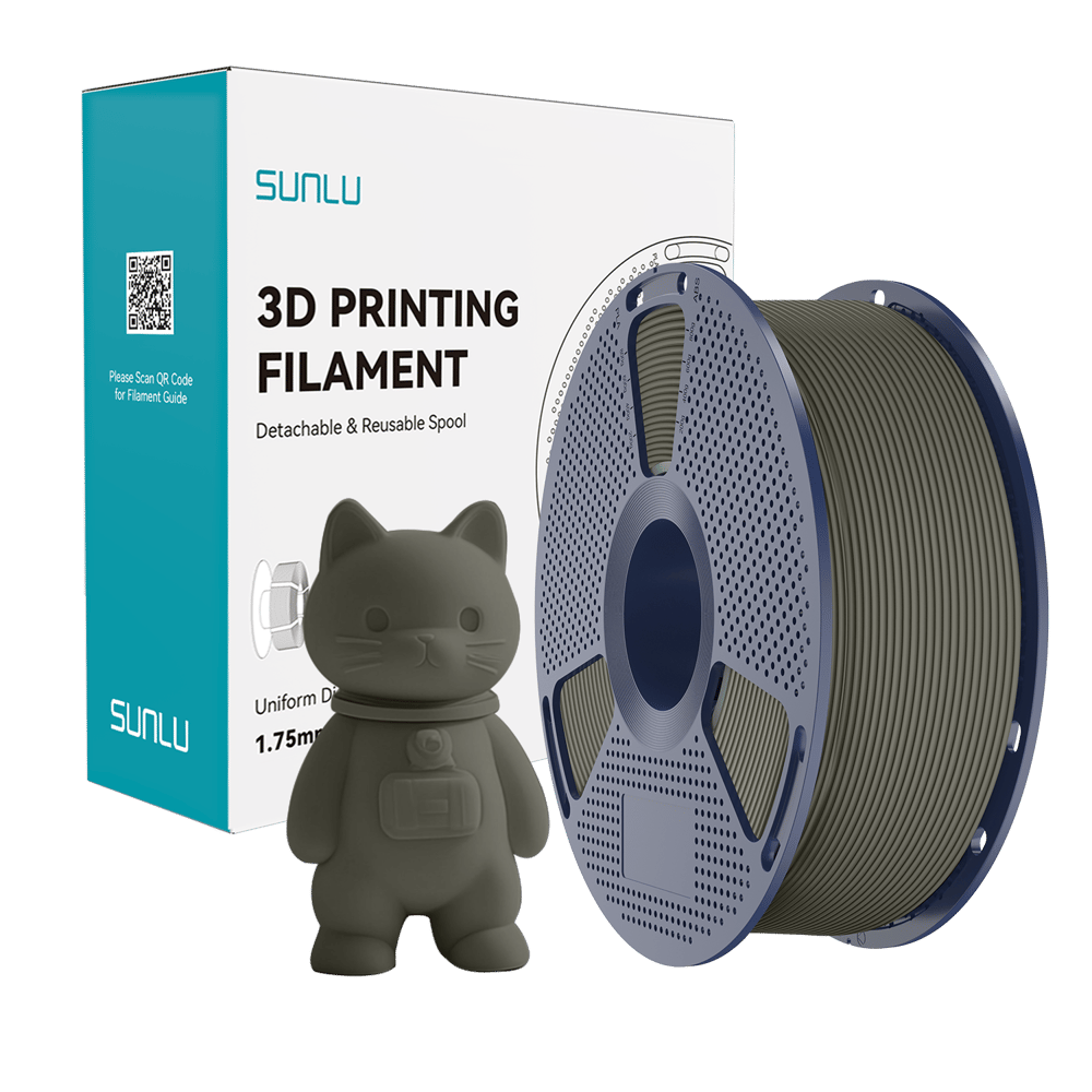 SUNLU Matte PLA Filament Clay