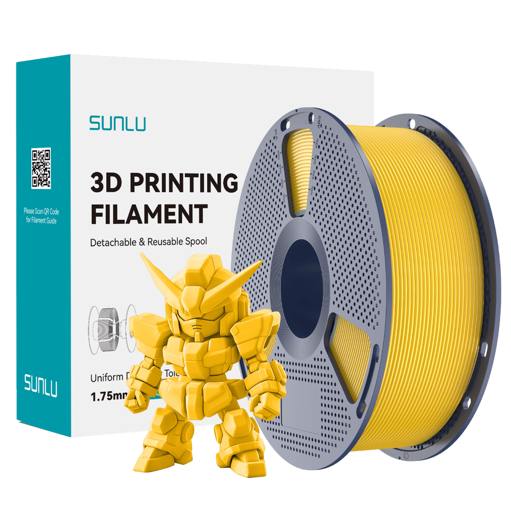 SUNLU PLA+ 2.0 Filament Vivid Yellow