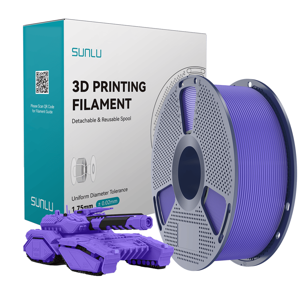 SUNLU PLA Filament Lavender Purple