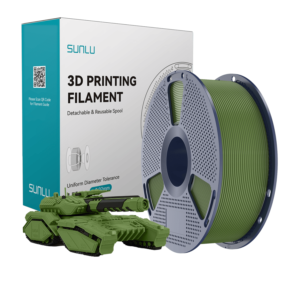 SUNLU PLA Filament Olive Green