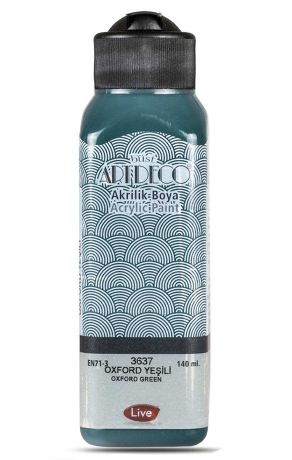 Artdeco Akrilik Boya 140 Ml Oxford Yeşili 3637