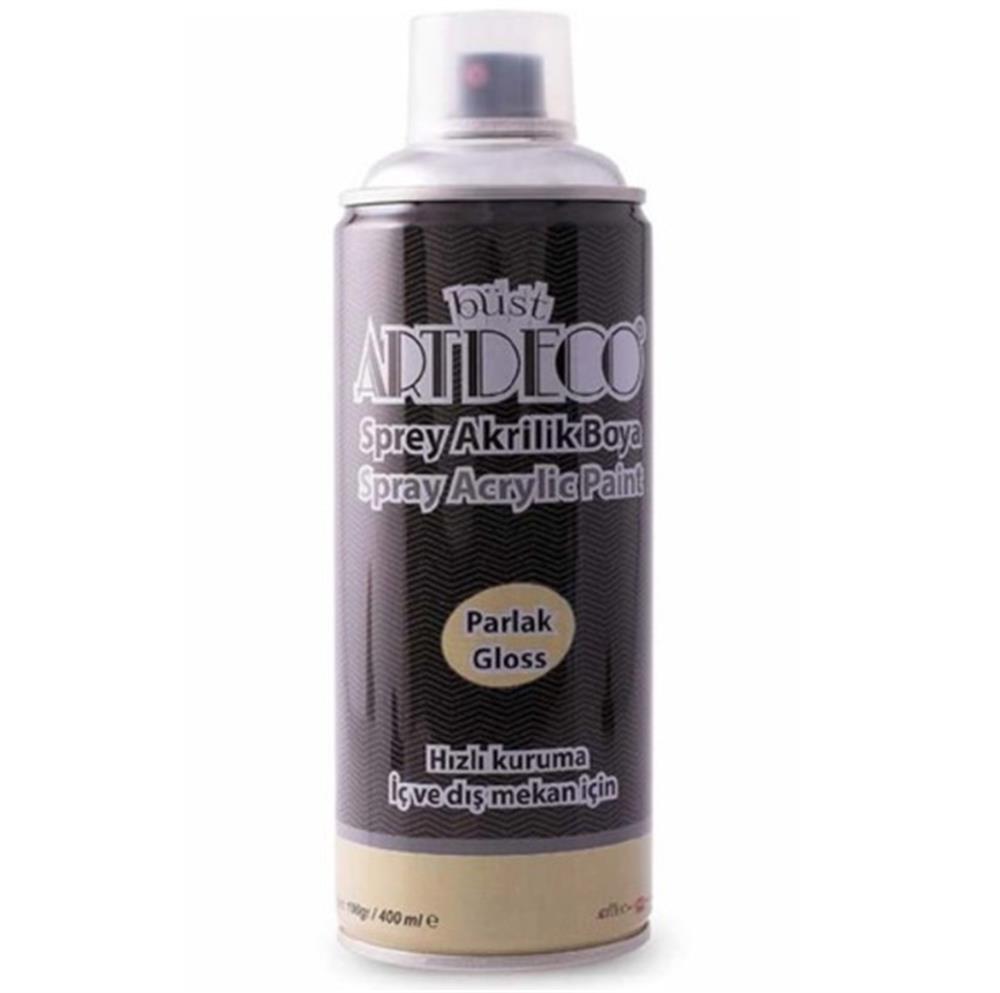 Artdeco Akrilik Sprey Boya 400 Ml Gümüş 980