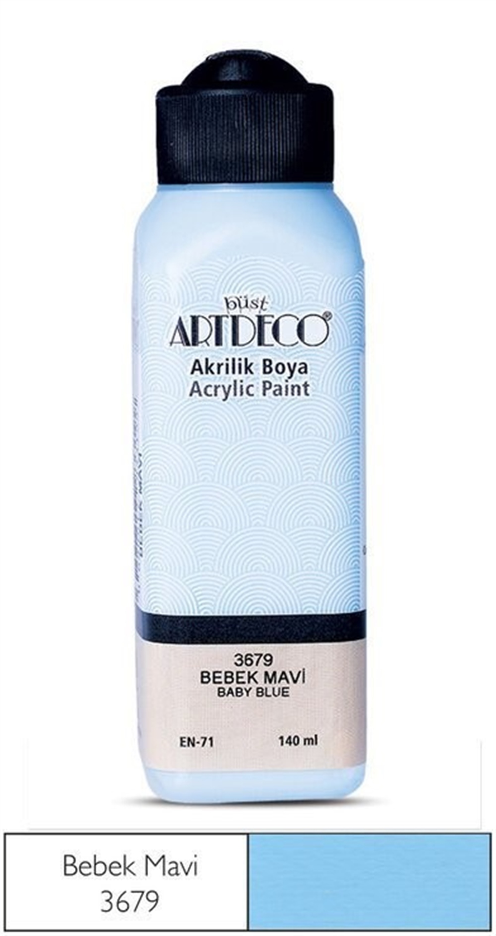 Artdeco Bebek Mavi Akrilik Boya 140 Ml