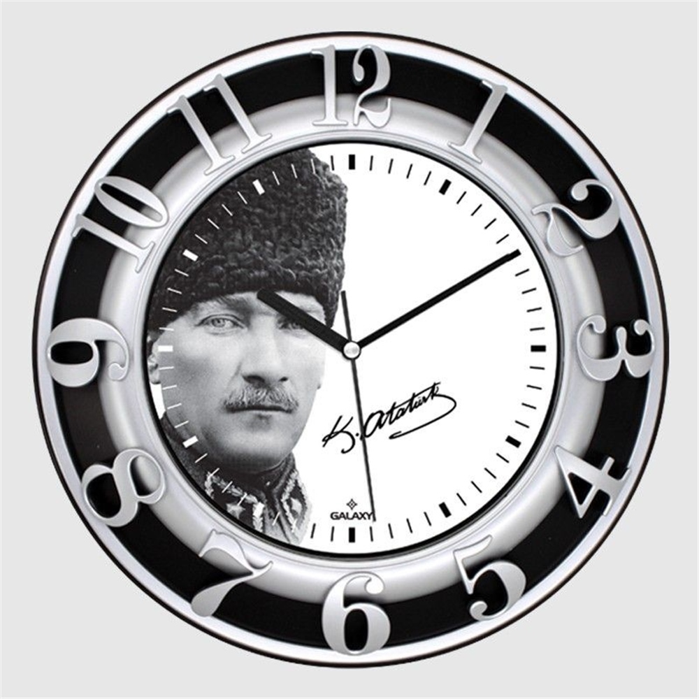 Atatürk Duvar Saati Galaxy