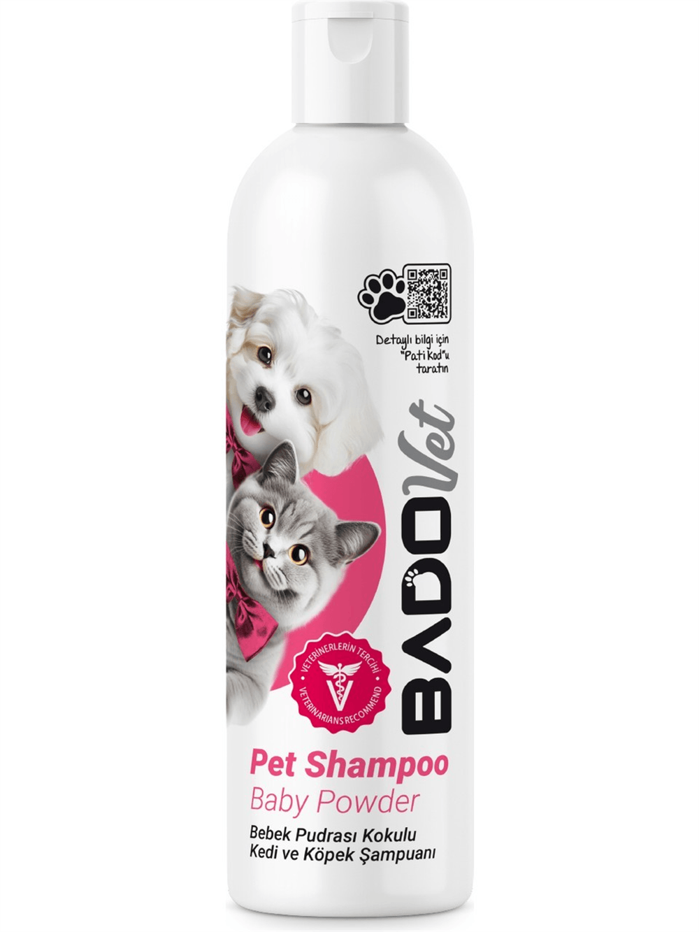 Bado Kedi Köpek Sıvı Şampuan Pudra 400 Ml