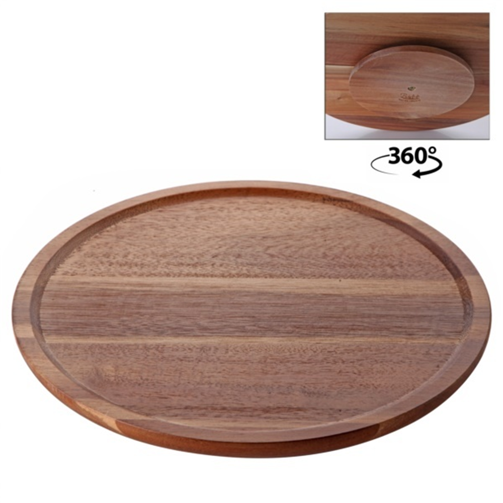 Balsa 30 Cm Dönerli Akasya Sunumluk Aks-1025