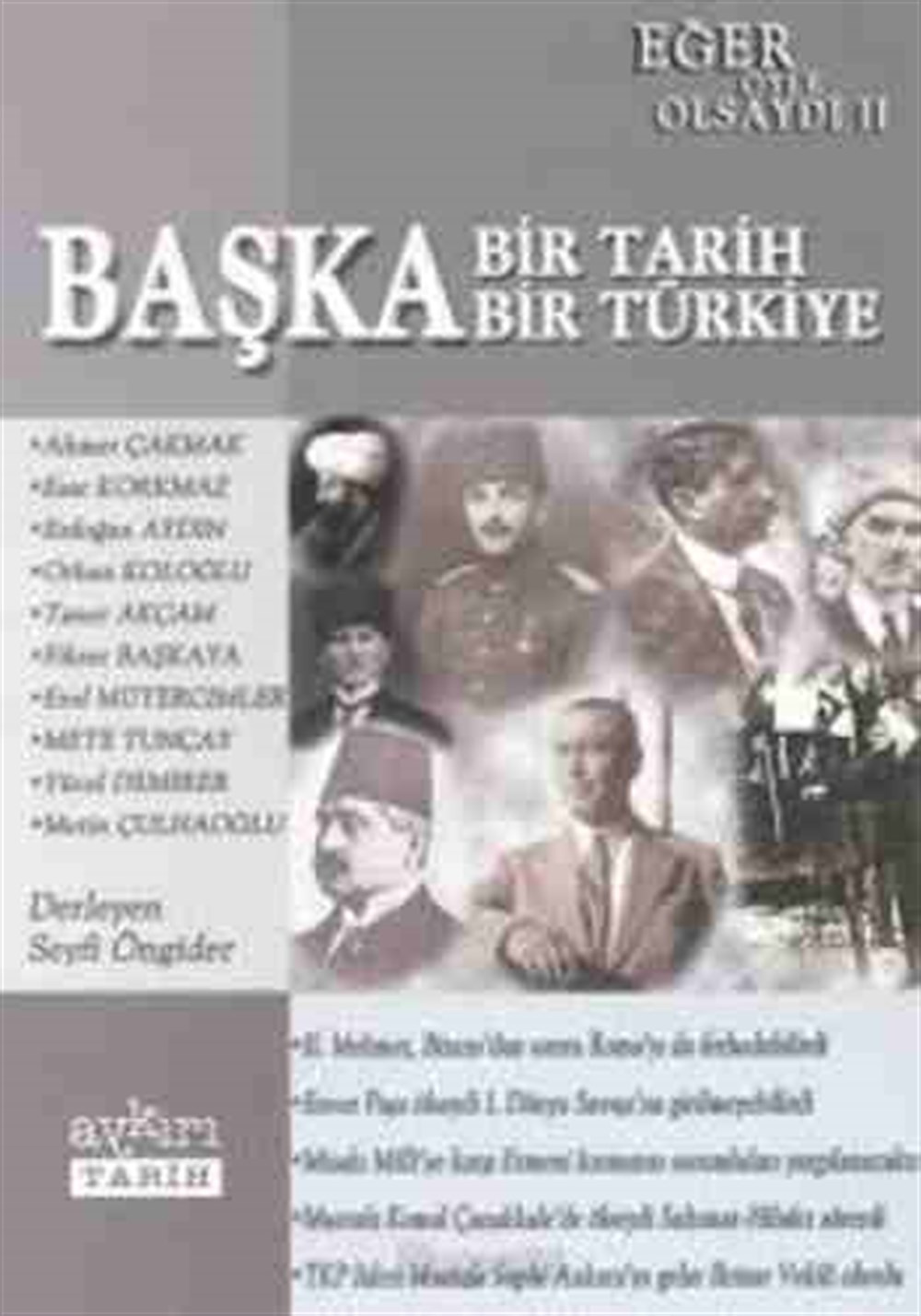 Başka Bir Tarih Başka Bir Türkiye Seyfi Öngider Aykırı Tarih