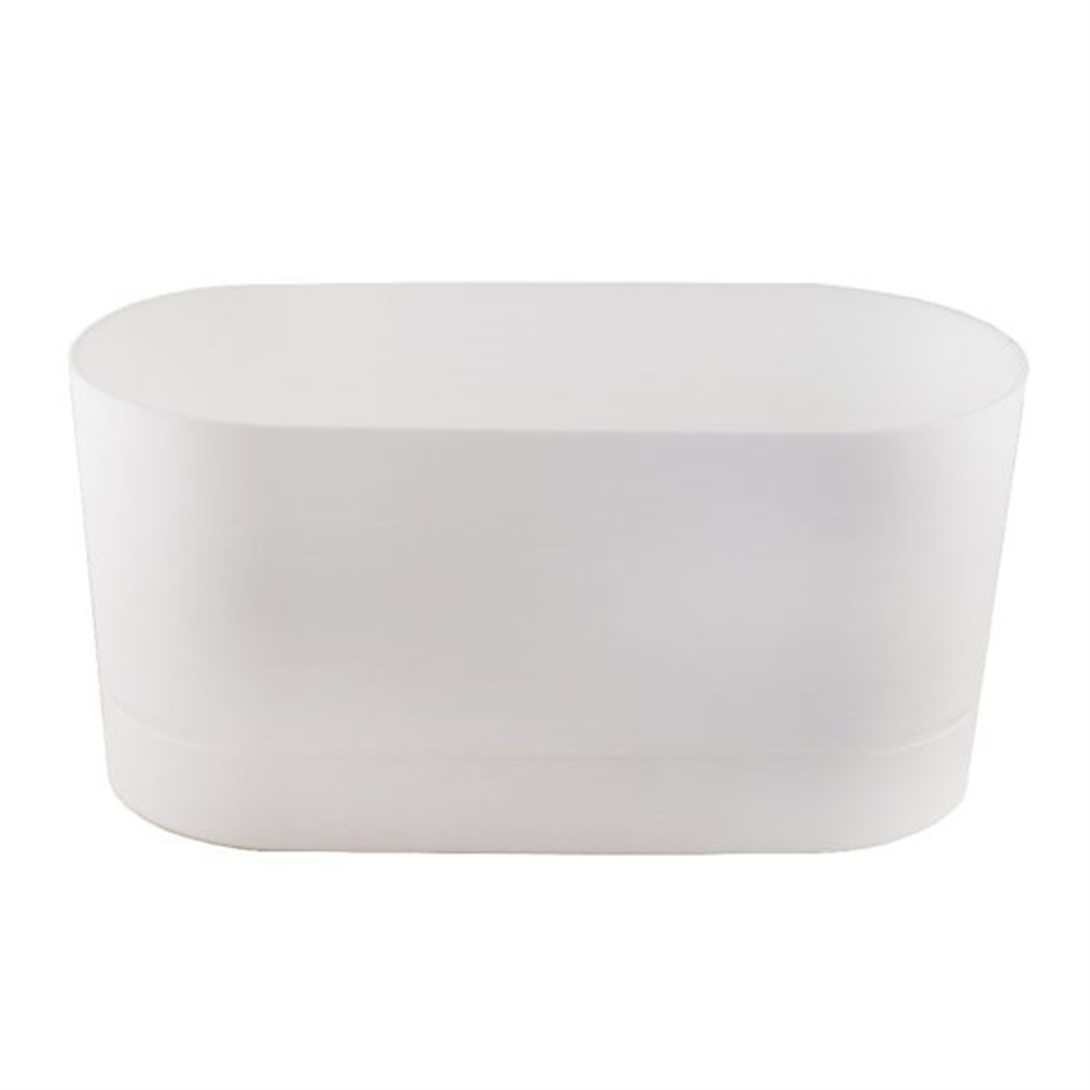 Begonya Balkon Saksı Beyaz 30cm