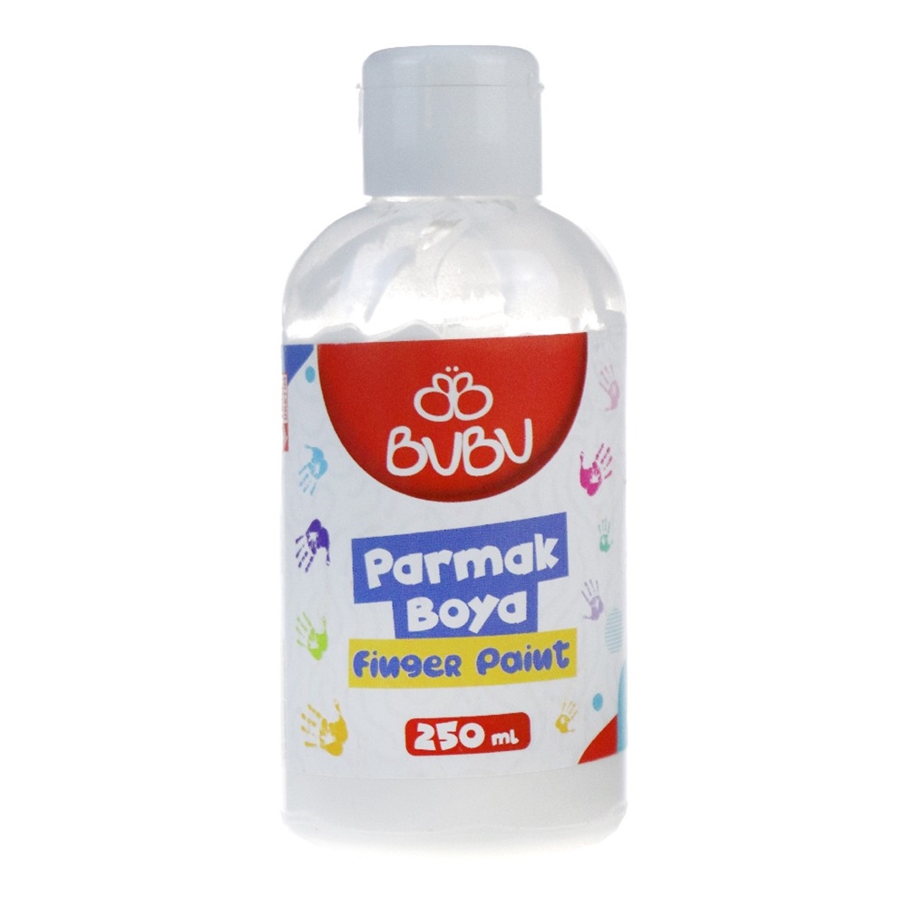 Bu-Bu Parmak Boya 250 Gr. Beyaz Par016