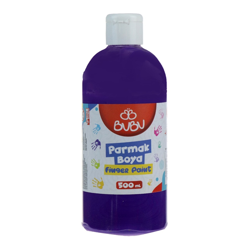 Bu-Bu Parmak Boya 500 Gr. Mor Par009