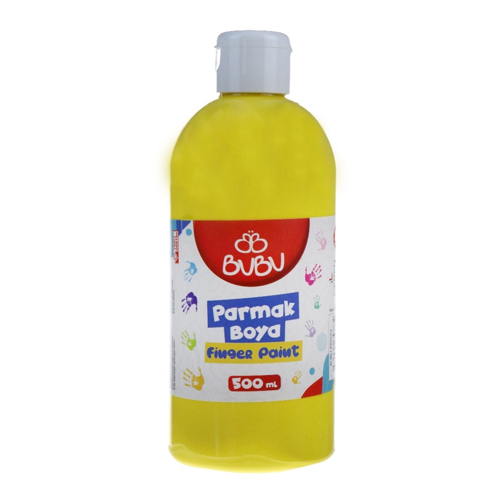Bu-Bu Parmak Boya 500 Gr. Sarı Par004