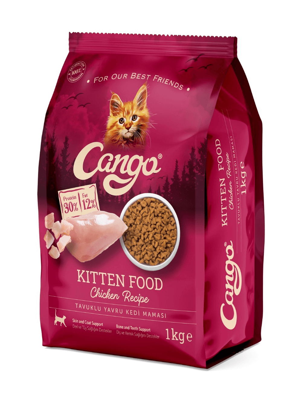 Cango Yavru Kedi Maması Tavuklu 1 Kg