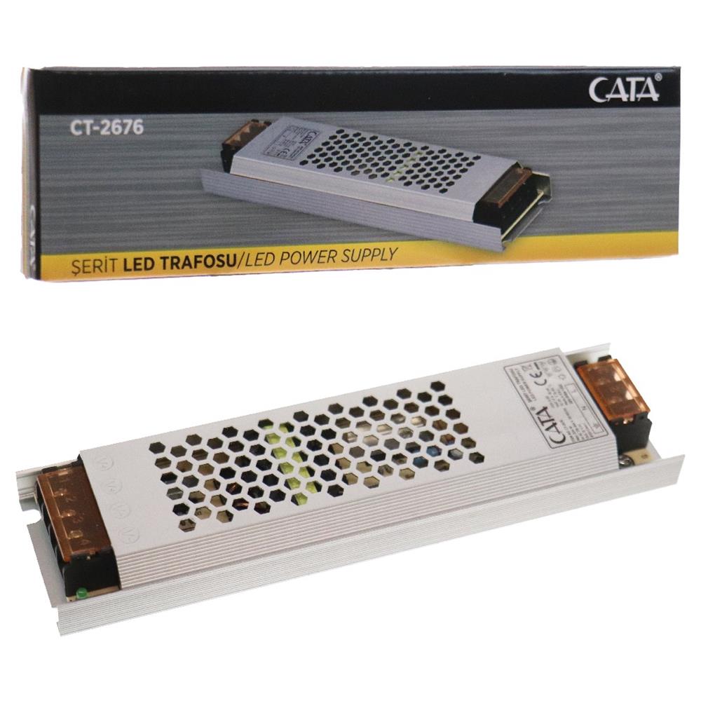 Cata Ct-2676 200w Şerit Led Trafosu 17 Amp