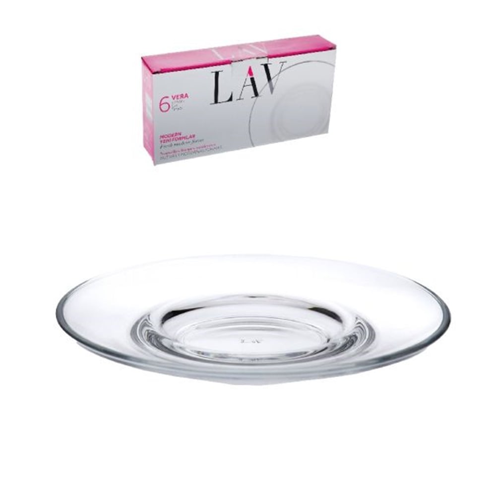 Çay Tabağı 6 Lı Lav