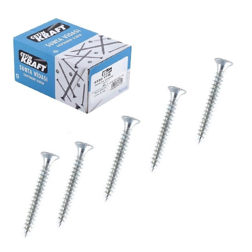 Çetin 3,5*35 Sunta Vida Beyaz Dın7505 Pk:1000