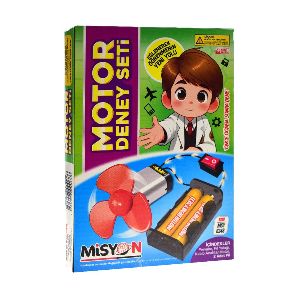 Çocuklar İçin Motor Deney Seti