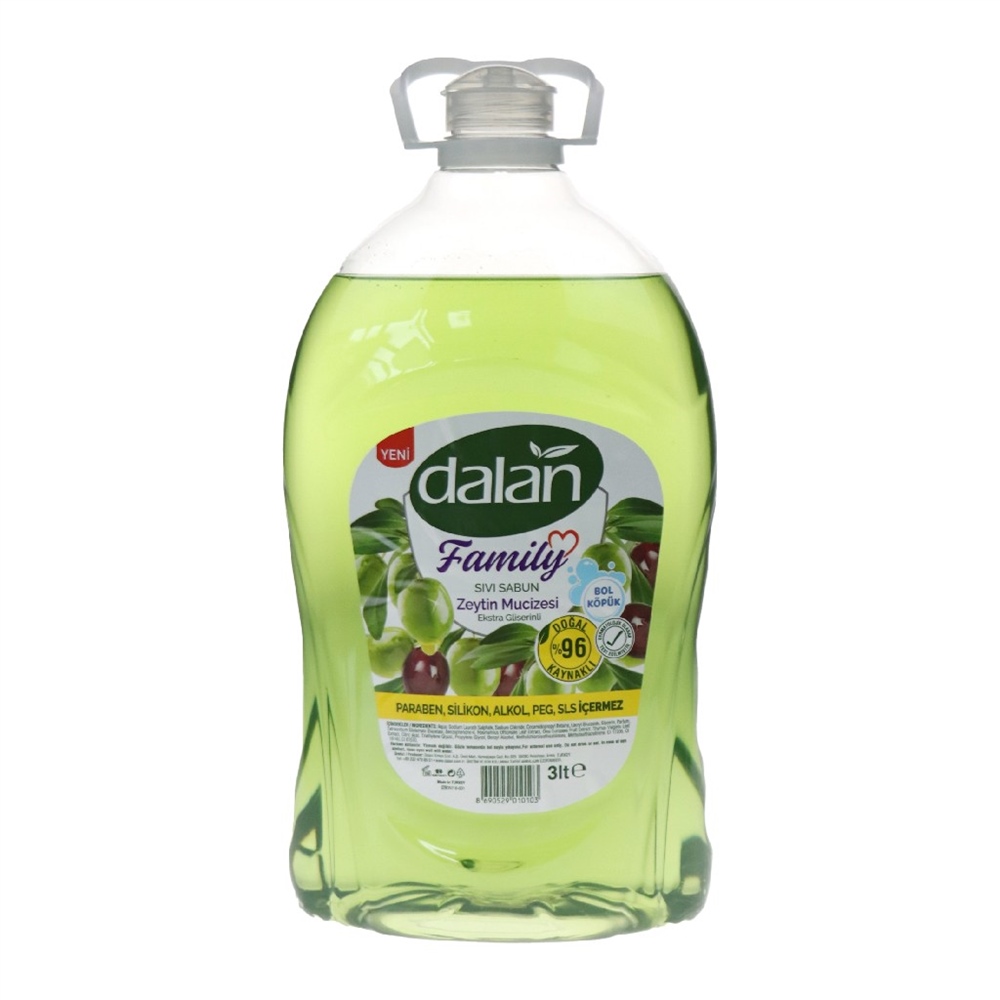 Dalan 3000 Ml Sıvı Sabun Zeytin Mucizesi