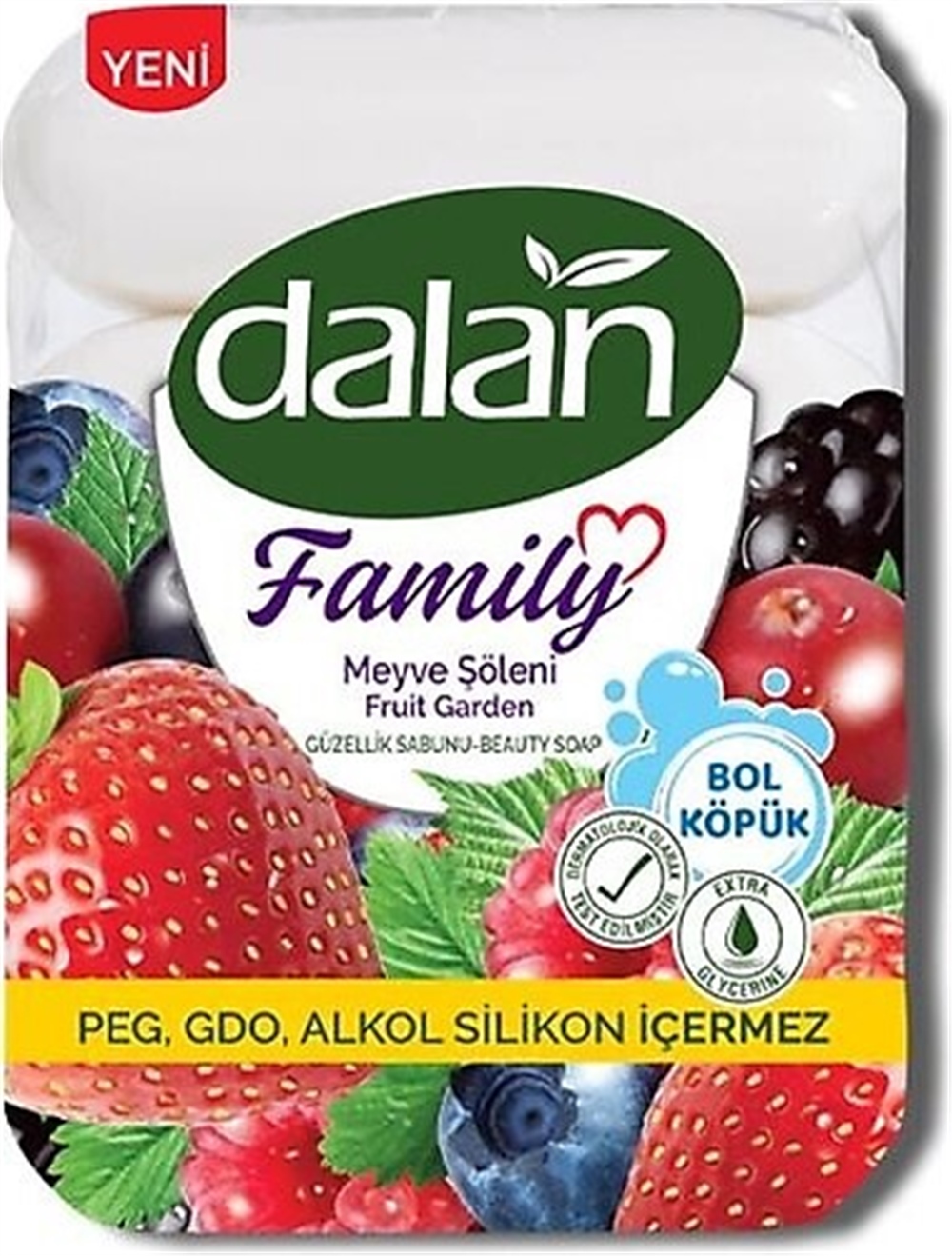 Dalan 4x75 Gr Aile Sabun Meyve Şöleni