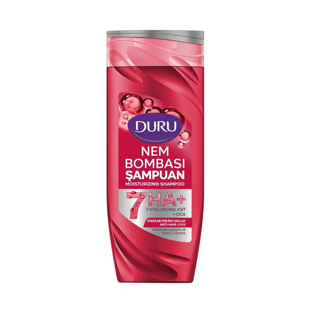Duru dökülme karşıtı bitkisel şampuan
