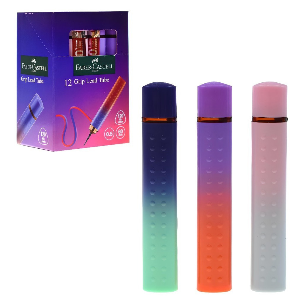Faber Castell Grip Soft Flow 0.5 mm Min Uç 120’li