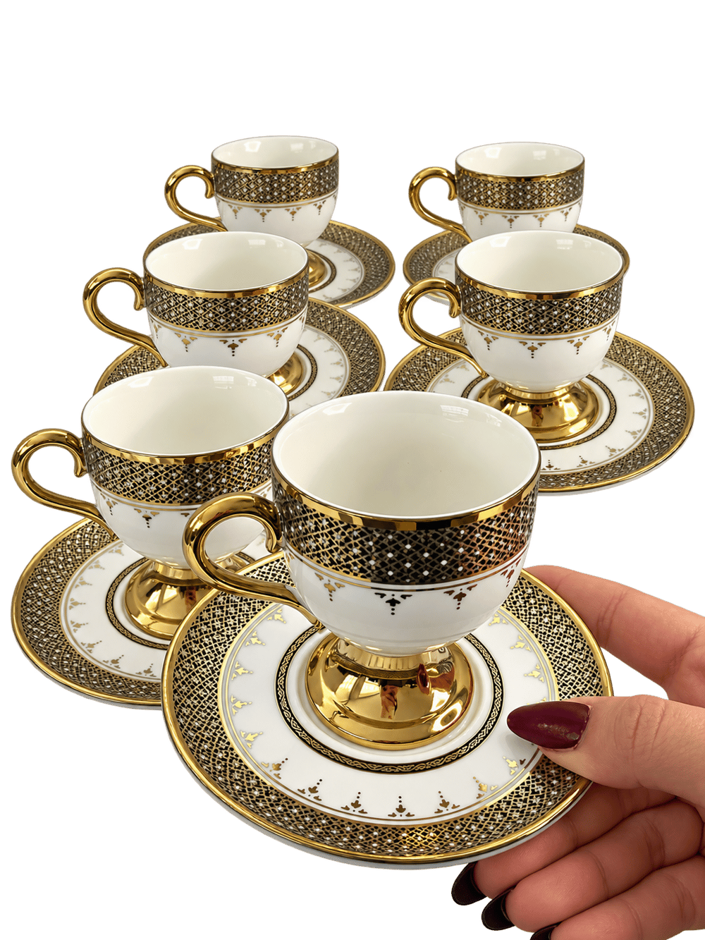Fincan Takımı Buenos Gold 6 Kişilik Set