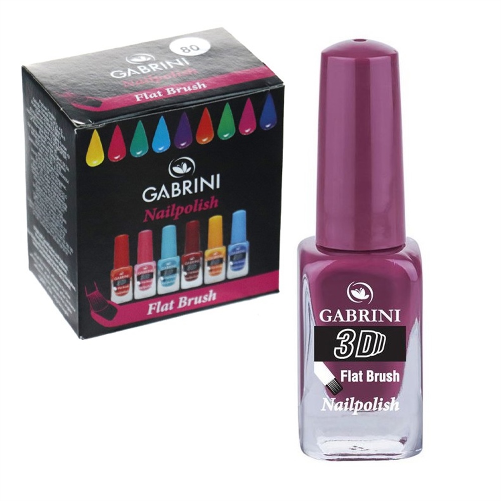 Gabrini 3d Oje Bordo