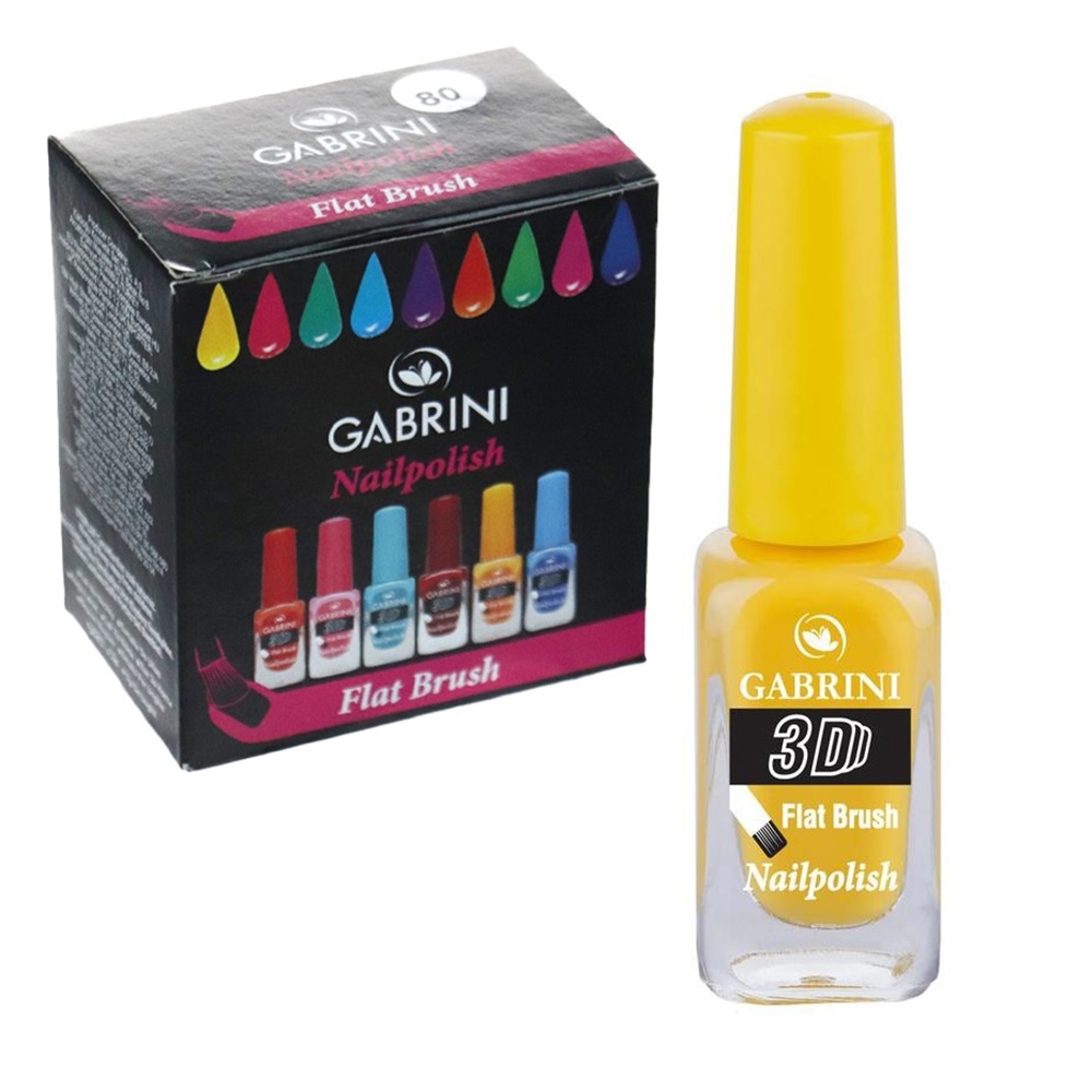 Gabrini 3d Oje Sarı