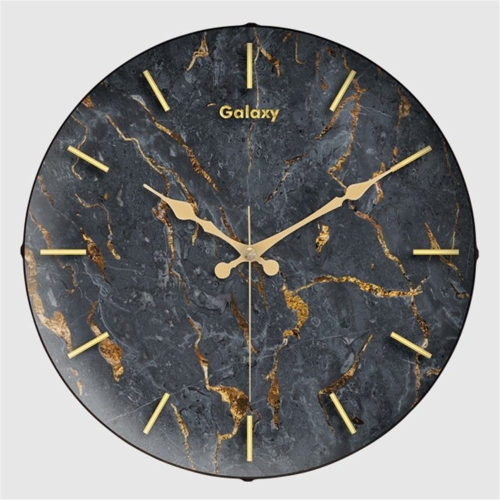 Galaxy Duvar Saati Exculusive Lacivert Mermer D-1968-114