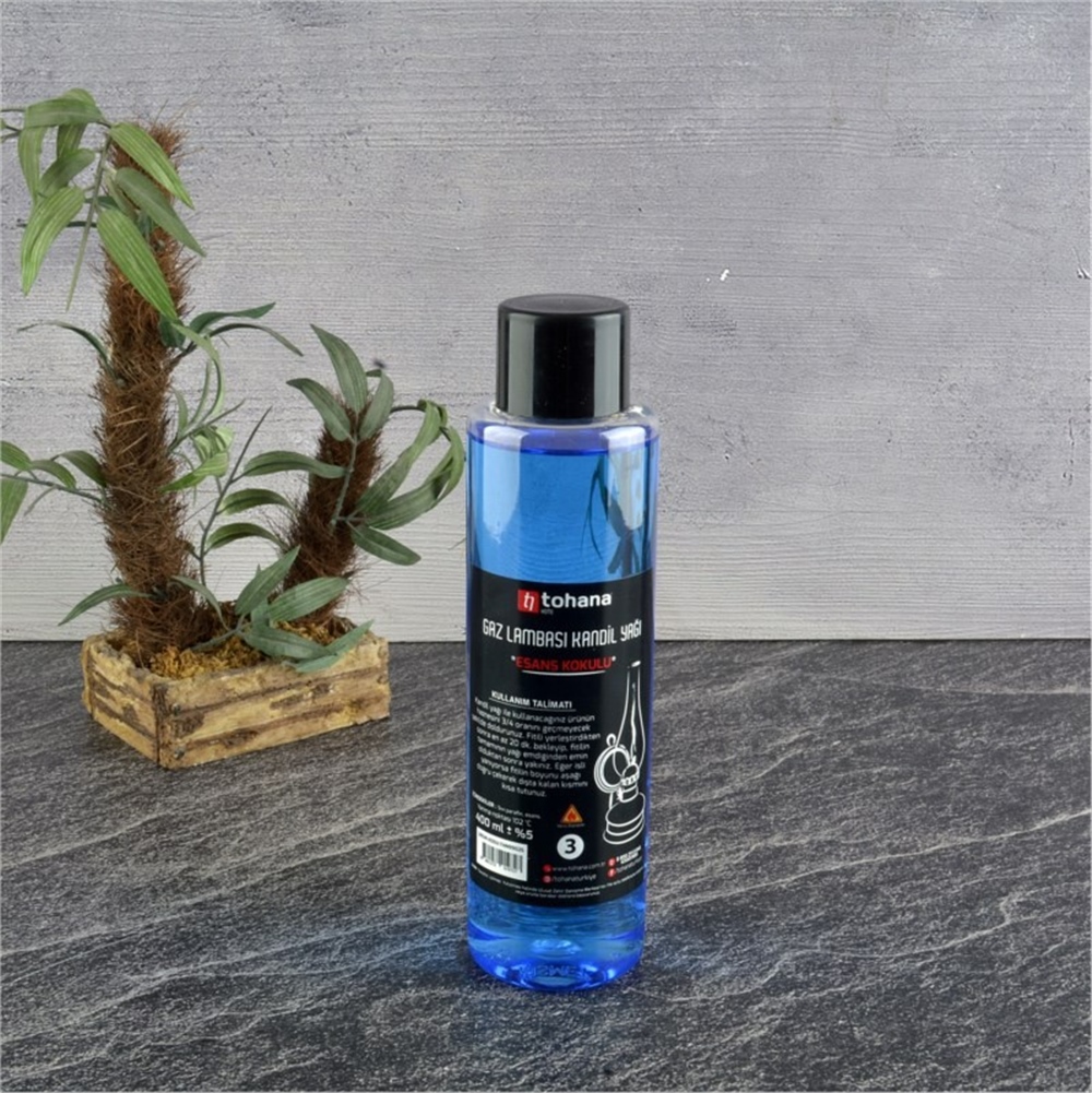 Gaz Lambası Yağı Esans Kokulu Mavi