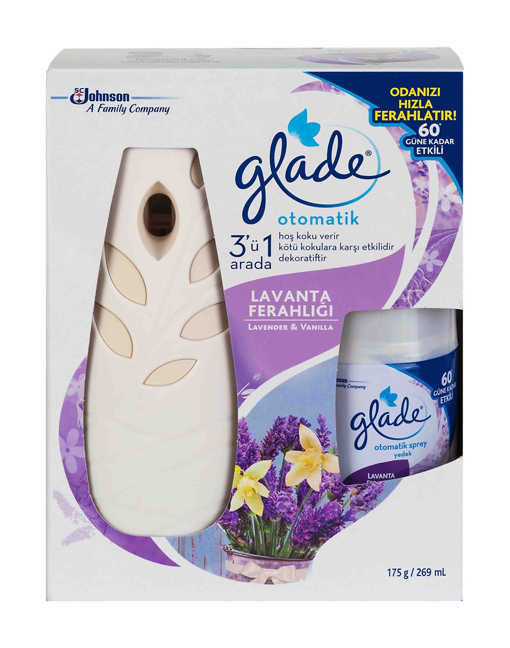 Glade Makine+Yedek 269 Ml Lavanta