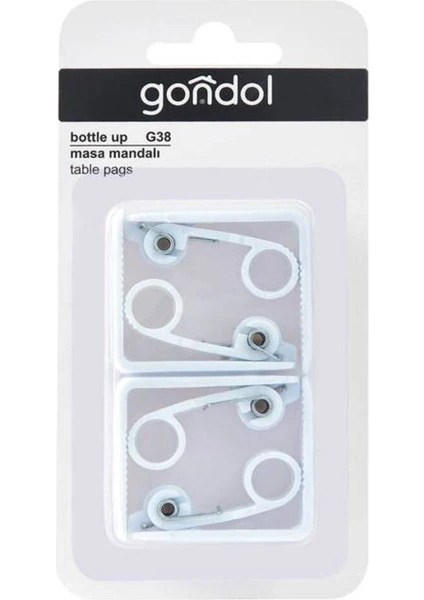 Gondol Bottle Up 4'lü Masa Mandalı G38