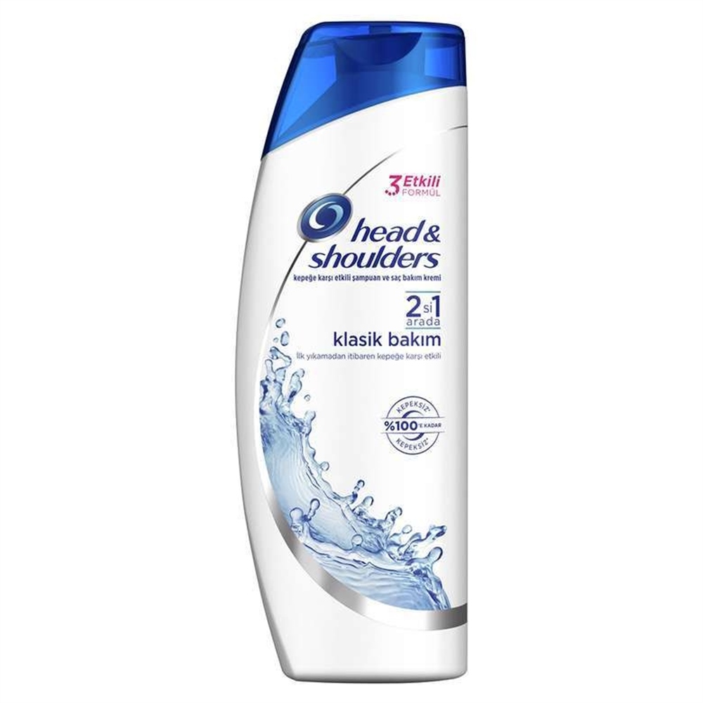 Head & Shoulders Şampuan 350 Ml Klasik Bakım 2+1