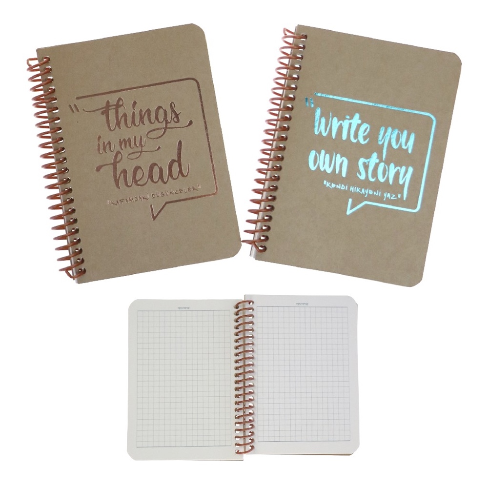 Keskin Color Funky A6 Kareli Defter 80 Yaprak