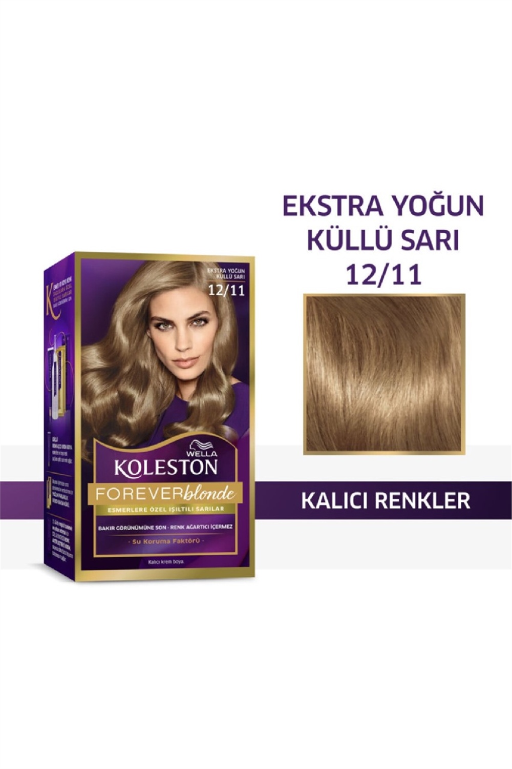 Koleston Saç Boya Set 12/11 Ekstra Yoğun Küllü Sarı